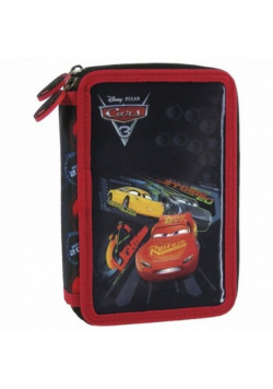 Piórnik dwukomorowy Cars 42
