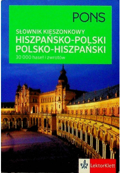 Kieszonkowy słownik Hiszpańsko Polski Polsko Hiszpański