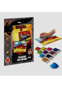 Piaskowe malowanki maxi Jak wytresować smoka 2