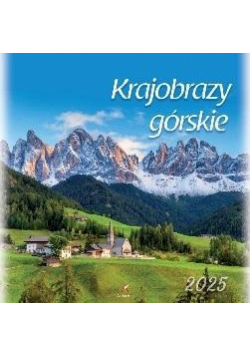 Kalendarz 2025 wieloplanszowy Krajobrazy Górskie