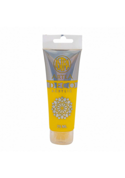 Farba akrylowa Deco Artea 75 ml tuba żółty