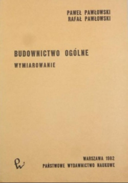 Budownictwo Ogólne Wymiarowanie