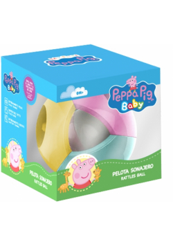 Piłka grzechotka Peppa Pig