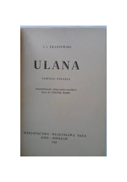 Ulana, 1948