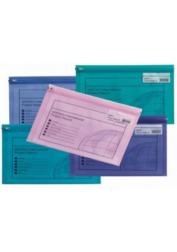 Torebka z suwakiem 240x130mm 5 sztuk mix