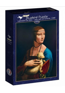 Puzzle 1000 Dama z gronostajem, Da Vinci