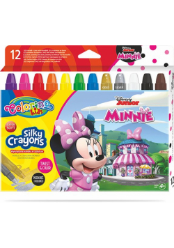 Kredki żelowe wykręcane Minnie Colorino Kids 12 kolorów