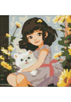 Diamentowa mozaika - W ciepłym uścisku 30x30cm