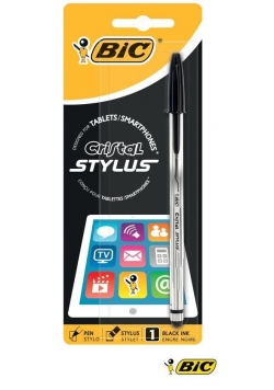 Długopis Cristal Stylus czarny bls BIC