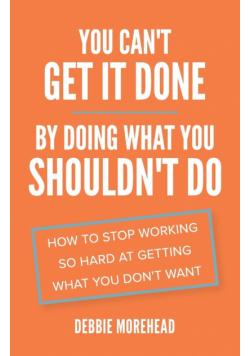 You Can't Get It Done By Doing What You Shouldn't Do