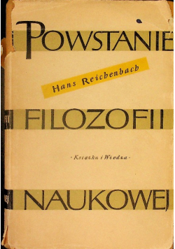 Powstanie filozofii naukowej