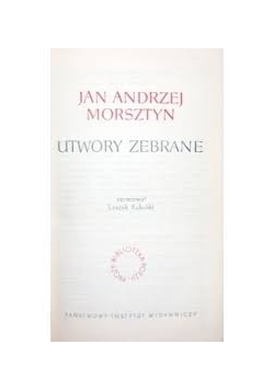 Utwory zebrane