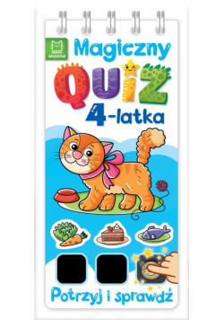 Magiczny quiz 4-latka Potrzyj i sprawdź!