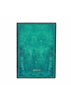 Kalendarz Paperblanks 2024/2025 Pacific Blue Bold Midi Tygodniowy