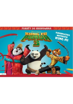 Dream Works Kung Fu Panda 3 Superpaczka Plakaty do kolorowania