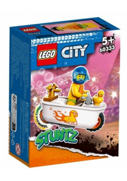 LEGO(R) CITY 60333 (5szt) Kaskaderski motocykl-wanna
