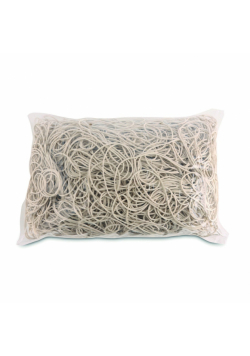 Gumki recepturki OFFICE PRODUCTS średnica 100mm 1000g zgrzewka białe