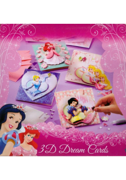 Disney 3D dream cards - kartki 3D