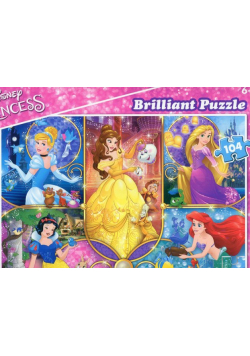Puzzle Brilliant 104 Księżniczki