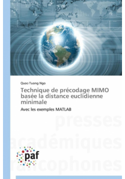 Technique de précodage mimo basée la distance euclidienne minimale