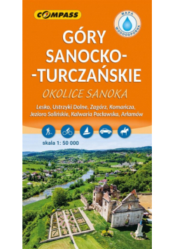 Mapa - Góry Sanocko-Turczańskie 1:50 000