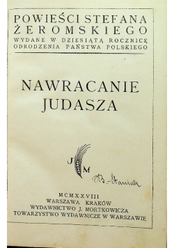 Nawracanie Judasza 1928 r.