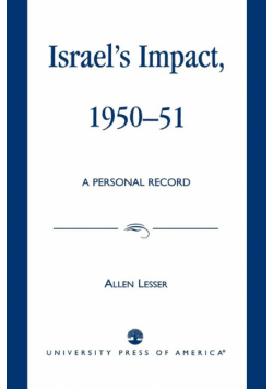Israel's Impact, 1950-51