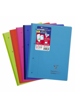 Zeszyt A4+/80K linia z perforacją PP mix (5szt)