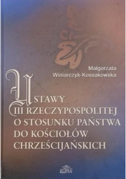 Ustawy III Rzeczypospolitej o stosunku Państwa do kościołów chrześcijańskich