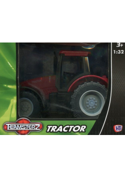 Teamsterz Traktor czerwony skala 1:32