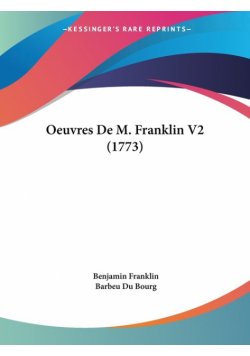 Oeuvres De M. Franklin V2 (1773)