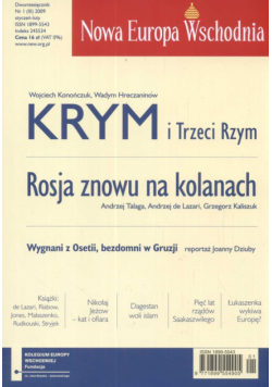 Nowa Europa Wschodnia 3-4/2009