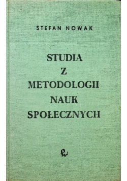 Studia z metodologii nauk społecznych