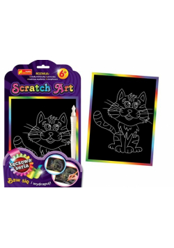 Scratch Art Kot
