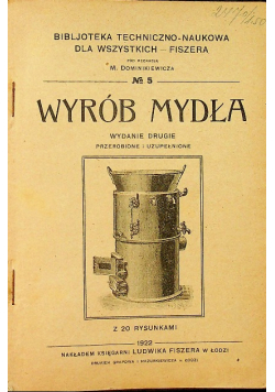 Wyrób mydła