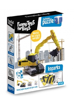 Puzzle 3D Koparka