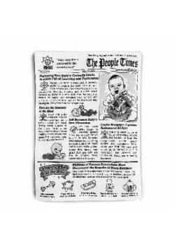 Zabawka sensoryczna Gazeta dla dzieci