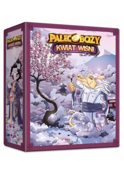 Palec boży. Kwiat wiśni