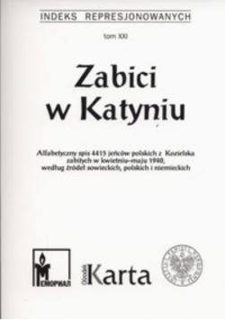 Zabici w Katyniu