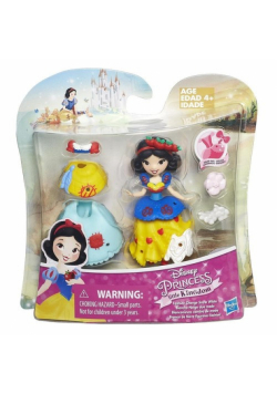 Królewna śnieżka mini laleczka z sukienką