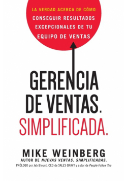 Gerencia de ventas. Simplificada.