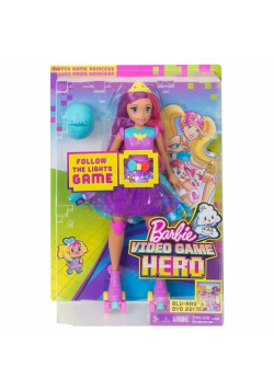 Barbie Video Game Hero Księżniczka z grą pamięciową