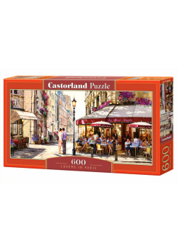 Puzzle 600 el.Panoramiczne: Lovers in Paris