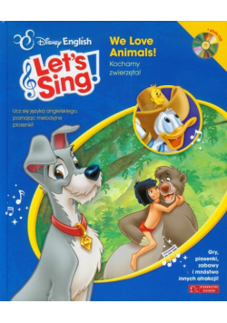 Disney English Let's Sing! We Love Animals! + CD