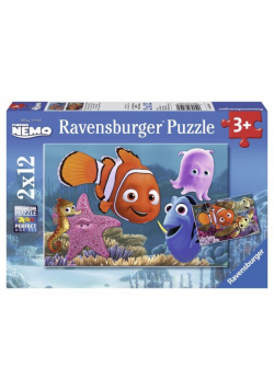 Puzzle Disney Nemo w podróży 2x12