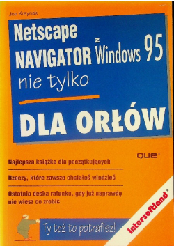 Netscape Navigator z Windows 95