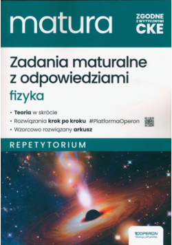 Zadania maturalne z odpowiedziami Matura 2025 Fizyka Repetytorium