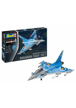 Myśliwiec Eurofighter Typhoon Bavarian Tiger 2021