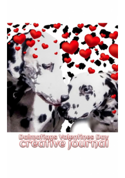 Dalmatians  Valentine's  Day  Creative  Blank Journal