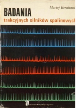 Badania trakcyjnych silników spalinowych